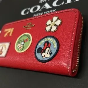 Coach | Bags | Nwt Disney X Coach Accordion Zip Wallet  display picture 1